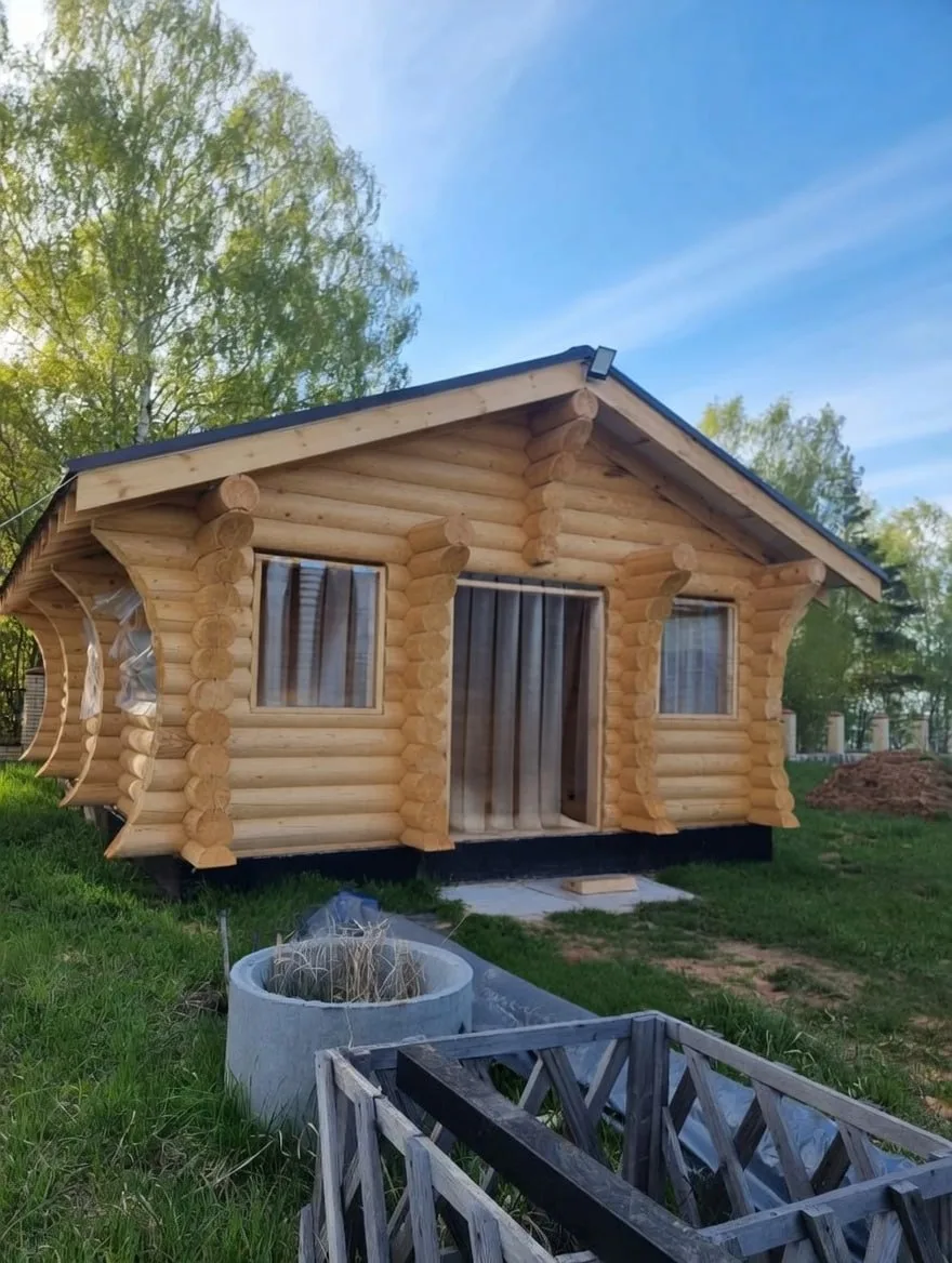 Баня из бревна под ключ — Вятка Дом